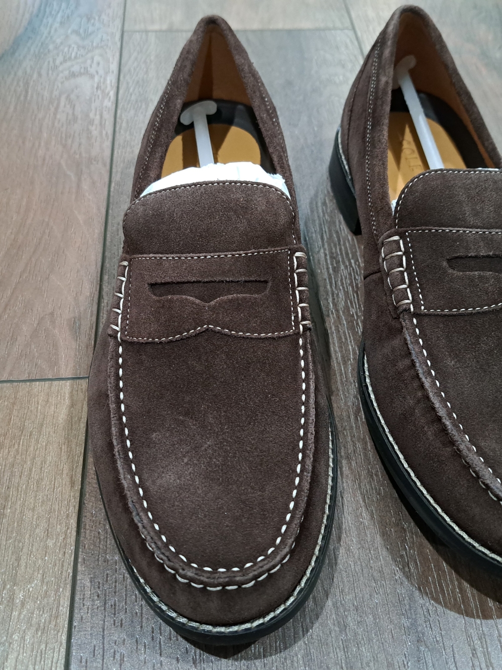 Cole Haan Men's Pinch Grand Casual Suede Penny Loafers (C37105) Size 9.5M Shoes